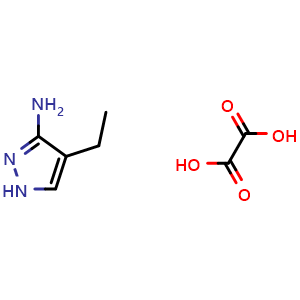4-ethyl-1H-pyrazol-3-amine oxalic acid