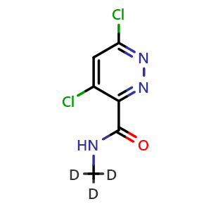 4,6-dichloro-N-(methyl-d3)pyridazine-3-carboxamide