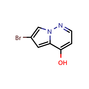 6-bromopyrrolo[1,2-b]pyridazin-4-ol