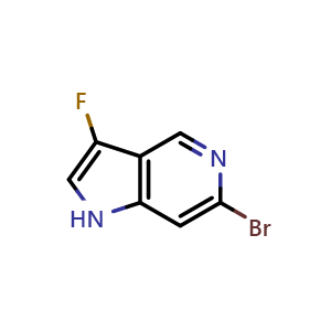 6-bromo-3-fluoro-1H-pyrrolo[3,2-c]pyridine