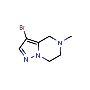 3-Bromo-5-methyl-4,5,6,7-tetrahydro-pyrazolo[1,5-a]pyrazine