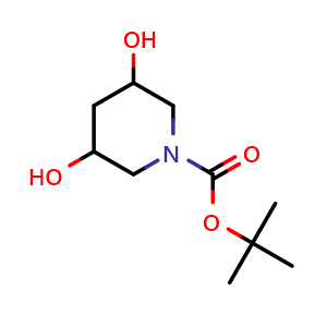 tert-butyl 3,5-dihydroxypiperidine-1-carboxylate