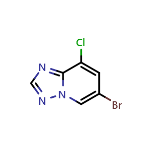 6-bromo-8-chloro-[1,2,4]triazolo[1,5-a]pyridine