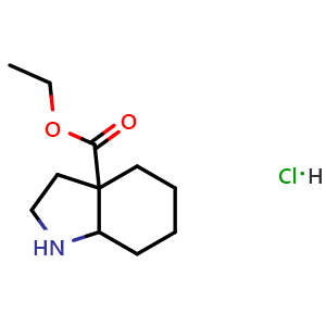 Octahydro-indole-3a-carboxylic acid ethyl ester hydrochloride
