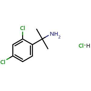 2-(2,4-dichlorophenyl)propan-2-amine hydrochloride