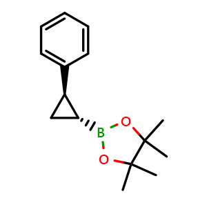 trans-4,4,5,5-tetramethyl-2-((1R,2R)-2-phenylcyclopropyl)-1,3,2-dioxaborolane