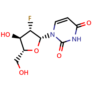 1-[(2R,3S,4R,5R)-3-fluoro-4-hydroxy-5-(hydroxymethyl)oxolan-2-yl]-1,2,3,4-tetrahydropyrimidine-2,4-dione