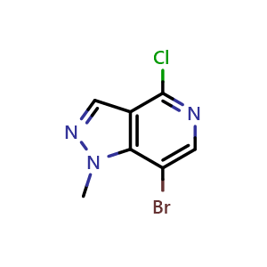 7-bromo-4-chloro-1-methyl-pyrazolo[4,3-c]pyridine