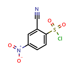 2-Cyano-4-nitrobenzene-1-sulfonyl chloride