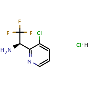 (R)-1-(3-chloropyridin-2-yl)-2,2,2-trifluoroethan-1-amine hydrochloride