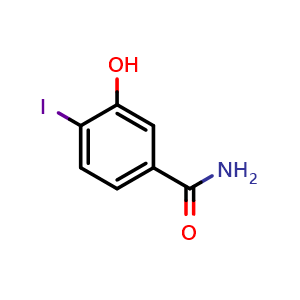 3-hydroxy-4-iodobenzamide