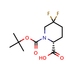 (R)-1-(tert-butoxycarbonyl)-5,5-difluoropiperidine-2-carboxylic acid