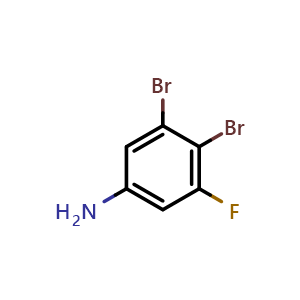 3,4-dibromo-5-fluoroaniline
