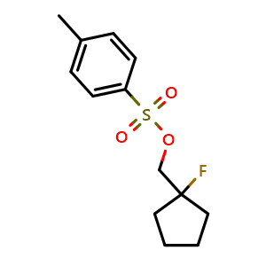 Toluene-4-sulfonic acid 1-fluoro-cyclopentylmethyl ester