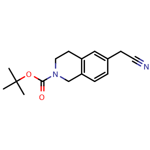 tert-butyl 6-(cyanomethyl)-3,4-dihydroisoquinoline-2(1H)-carboxylate