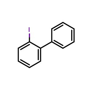 Chemical structure of 2-Iodo-1,1'-biphenyl , CAS 2113-51-1, AChemBlock X189103
