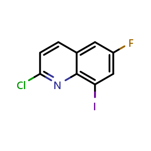 2-chloro-6-fluoro-8-iodoquinoline