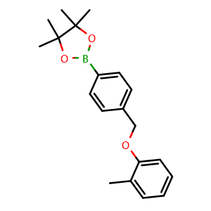 4,4,5,5-tetramethyl-2-(4-((o-tolyloxy)methyl)phenyl)-1,3,2-dioxaborolane