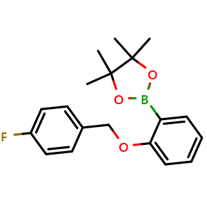 2-(2-((4-fluorobenzyl)oxy)phenyl)-4,4,5,5-tetramethyl-1,3,2-dioxaborolane