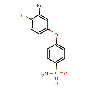 4-(3-bromo-4-fluorophenoxy)benzenesulfonamide