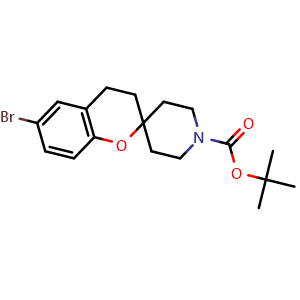 tert-butyl 6-bromospiro[chromane-2,4'-piperidine]-1'-carboxylate