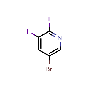 5-bromo-2,3-diiodopyridine