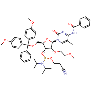 5-Me-DMT-2'-O-MOE-C(Bz)-CE-Phosphoramidite