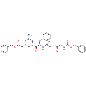 benzyl (S)-13-(2-amino-2-oxoethyl)-11-benzyl-3,6,9,12-tetraoxo-1-phenyl-2,15-dioxa-4,7,10,13-tetraazaheptadecan-17-oate
