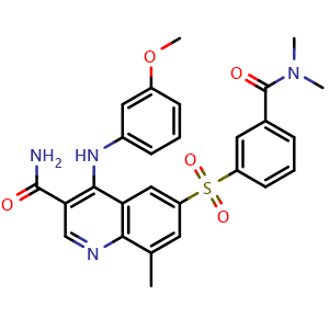 Chemical structure of GSK256066 , CAS 801312-28-7, AChemBlock X189726