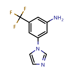 3-(1H-imidazol-1-yl)-5-(trifluoromethyl)aniline
