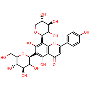 Chemical structure of Neoschaftoside , CAS 61328-41-4, AChemBlock X189783