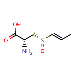 ((R)-((E)-prop-1-en-1-yl)sulfinyl)-D-alanine