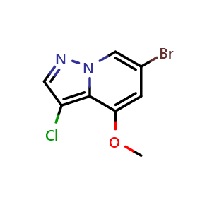 6-bromo-3-chloro-4-methoxypyrazolo[1,5-a]pyridine