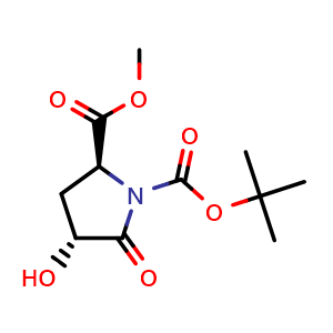 Methyl (2S,4R)-1-Boc-4-hydroxy-5-oxopyrrolidine-2-carboxylate