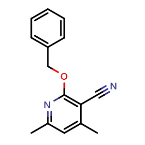 2-(Benzyloxy)-4,6-dimethylnicotinonitrile