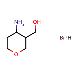 (4-aminotetrahydropyran-3-yl)methanol;hydrobromide
