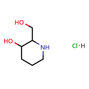 2-(hydroxymethyl)piperidin-3-ol hydrochloride