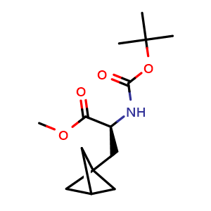 methyl (2S)-3-(1-bicyclo[1.1.1]pentanyl)-2-(tert-butoxycarbonylamino)propanoate