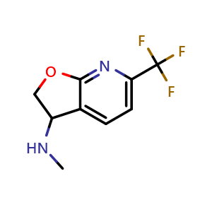 N-methyl-6-(trifluoromethyl)-2,3-dihydrofuro[2,3-b]pyridin-3-amine