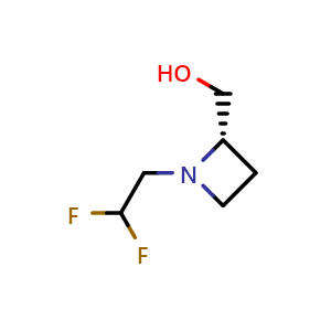 [(2S)-1-(2,2-difluoroethyl)azetidin-2-yl]methanol