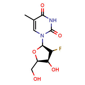 Chemical structure of FMAU , CAS 69256-17-3, AChemBlock X190122