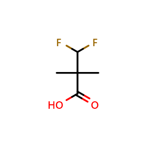 3,3-difluoro-2,2-dimethylpropanoic acid