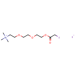 2-[2-[2-(2-iodoacetyl)oxyethoxy]ethoxy]ethyl-trimethyl-ammonium;iodide