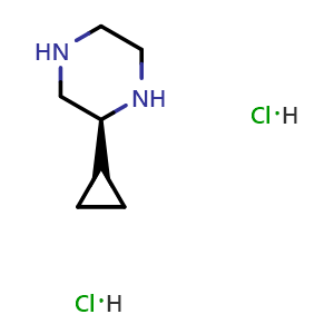 (2S)-2-cyclopropylpiperazine dihydrochloride