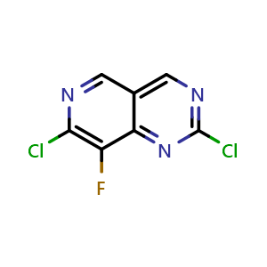 2,7-dichloro-8-fluoro-pyrido[4,3-d]pyrimidine
