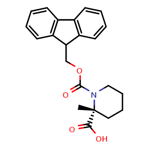 (2R)-1-(9H-fluoren-9-ylmethoxycarbonyl)-2-methyl-piperidine-2-carboxylic acid