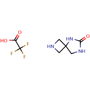 2,5,7-triazaspiro[3.4]octan-6-one;2,2,2-trifluoroacetic acid