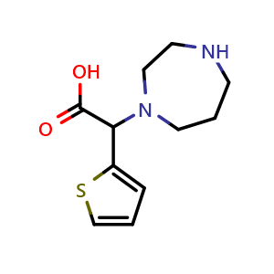 2-(1,4-diazepan-1-yl)-2-(2-thienyl)acetic acid