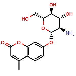 7-[(2S,3R,4R,5S,6R)-3-amino-4,5-dihydroxy-6-(hydroxymethyl)tetrahydropyran-2-yl]oxy-4-methyl-chromen-2-one
