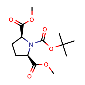 O1-tert-butyl cis-O2,O5-dimethyl (2R,5S)-pyrrolidine-1,2,5-tricarboxylate